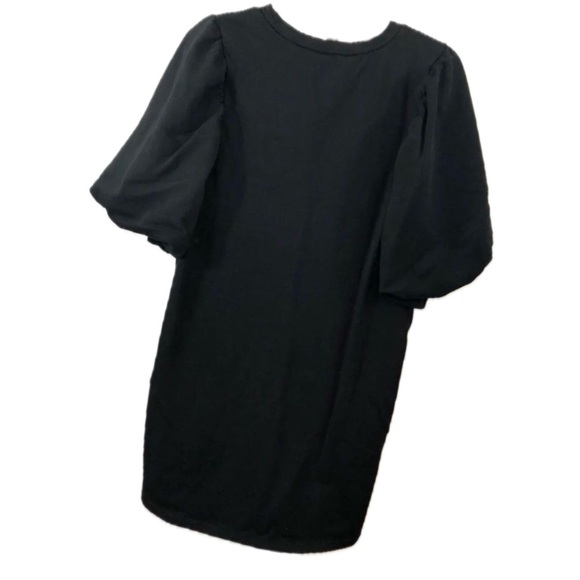 🔴SOLD Host pick!! Zara Puff Sleeve Oversized Mini Dress - Black - Size Small - Picture 3 of 6